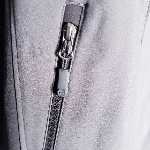 Free Country Mens Soft Shell Grey/Black Jacket Size Medium NWT - Picture 9 of 16